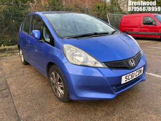 Location: Brentwood - 2012 HONDA JAZZ I-VTEC ES CVT 5 Door Hatchback REG: SC61CDN, Keys: No, MOT Expiry date: 14.12.2025, 1339 Petrol, Variable Speed Auto Petrol, Former Keepers: 4