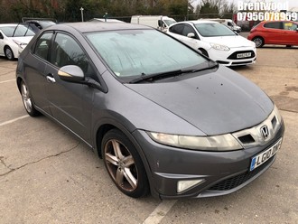 Location: Brentwood - 2010 HONDA CIVIC SE I-VTEC 5 Door Hatchback REG: LG10DNF, Keys: No, MOT Expiry date: 09/11/2025, 1799 Petrol, 6 Speed Manual Petrol, Former Keepers: 6
