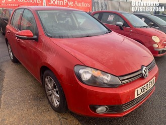 Location: BELVEDERE - 2011 VOLKSWAGEN GOLF MATCH TSI 5 Door Hatchback REG: LX60EYA, 1390cc Petrol, 6 Speed Manual Petrol, Former Keepers: 4, Keys: No, MOT: Expiry date14.07.2026
