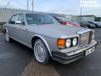 Location: Belvedere - 1986 BENTLEY MULSANNE 4 Door Saloon REG: CIL4248, Keys: No, MOT Expiry date: 11/09/2025, 6750 Petrol, Automatic, Former Keepers: 9