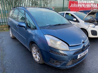 Location: Belvedere - 2011 CITROEN C4 GRAND PICASSO VTR+ HDI MPV REG: NL11MYH, Keys: No, MOT Expiry date: 08/02/2023, 1560 Diesel, 6 Speed Manual Diesel, Former Keepers: 6