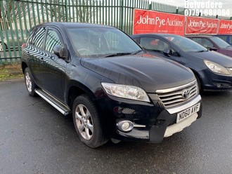 Location: Belvedere - 2010 TOYOTA RAV4 XT-R D-4D Estate REG: ND60AVF, Keys: No, MOT Expiry date: 18/07/2025, 2231 Diesel, 6 Speed Manual Diesel, Former Keepers: 4