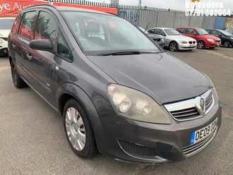 Location: Belvedere - 2009 VAUXHALL ZAFIRA LIFE MPV REG: OE09ODM, Keys: No, MOT Expiry date: 26.06.2026, 1598 Petrol, 5 Speed Manual Petrol, Former Keepers: 10