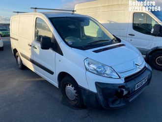 Location: Belvedere - 2008 CITROEN DISPATCH 1000 HDI 120 SWB Panel Van REG: NA58FNP, Keys: No, MOT Expiry date: 26/10/2025, 1997 Diesel, 6 Speed Manual Diesel, Former Keepers: 6