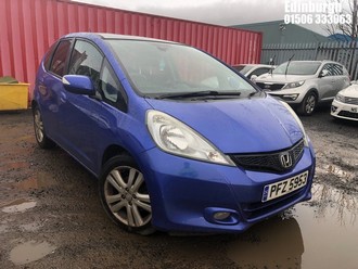Location: Edinburgh - 2013 HONDA JAZZ I-VTEC EX 5 Door Hatchback REG: PFZ5953, Keys: No, MOT Expiry date: 28/01/2026, 1339 Petrol, 5 Speed Manual Petrol, Former Keepers: 3