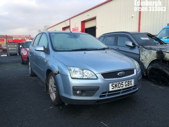 Location: Edinburgh - 2005 FORD FOCUS GHIA AUTO 5 Door Hatchback REG: SK05GBX, Keys: No, MOT Expiry date: 02/10/2025, 1596 Petrol, 4 Speed Auto Petrol, Former Keepers: 4