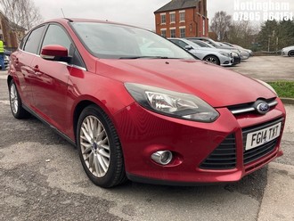 Location: Nottingham - 2014 FORD FOCUS ZETEC NAVIGATOR TUR 5 Door Hatchback REG: FG14TXT, Keys: Yes, MOT Expiry date: 29/12/2024, 998 Petrol, 5 Speed Manual Petrol, Former Keepers: 3