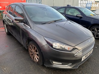 NOTE: ATF Registered Buyers ONLY - Location: BELVEDERE - 2016 FORD FOCUS TITANIUM 5 Door Hatchback REG: LN16UCO, 999cc Petrol, 5 Speed Manual Petrol, Former Keepers: 2, Keys: No
