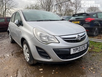 Location: Mitcham - 2013 VAUXHALL CORSA EXCLUSIV AC 5 Door Hatchback REG: YP13XTG, Keys: No, MOT Expiry date: 20/02/2025, 1229 Petrol, 5 Speed Manual Petrol, Former Keepers: 3