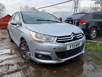 Location: Mitcham - 2011 CITROEN C4 VTR+ HDI 91 5 Door Hatchback REG: YT11NYF, Keys: No, MOT Expiry date: 10/09/2025, 1560 Diesel, 5 Speed Manual Diesel, Former Keepers: 6