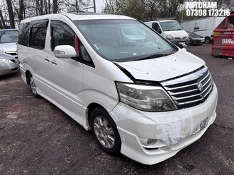 Location: Mitcham - 2007 TOYOTA ALPHARD MPV REG: VT57DXE, Keys: No, MOT Expiry date: 16/02/2026, 2364 Petrol, AUTOMATIC, Former Keepers: 2