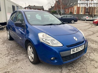 Location: Nottingham - 2010 RENAULT CLIO EXTREME 3 Door Hatchback REG: NL60CYE, Keys: No, MOT Expiry date: 20/12/2025, 1149 Petrol, 5 Speed Manual Petrol, Former Keepers: 6