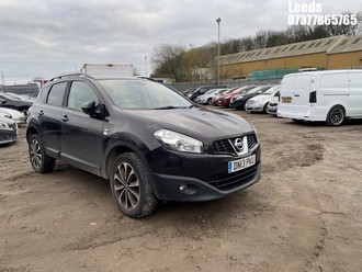 Location: Leeds - 2013 NISSAN QASHQAI 360 IS DCI 5 Door Hatchback REG: DN13PKU, 1598cc Diesel, 6 Speed Manual Diesel, Former Keepers: 2, Keys: No, MOT: Expiry date09/11/2025