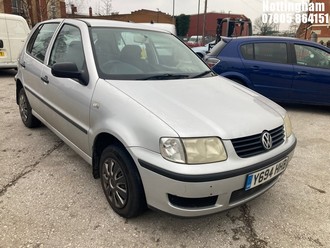 Location: Nottingham - 2001 VOLKSWAGEN POLO E AUTO 5 Door Hatchback REG: Y694HHB, Keys: No, MOT Expiry date: 07/11/2025, 1390 Petrol, 4 Speed Auto Petrol, Former Keepers: 8