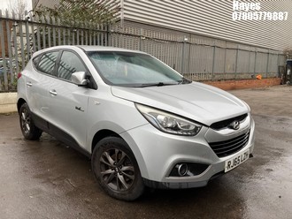 Location: HAYES / HEATHROW - 2015 HYUNDAI IX35 S CRDI BLUE DRIVE Estate REG: RJ65LZH, 1685cc Diesel, 6 Speed Manual Diesel, Former Keepers: 1, Keys: No, MOT: Expiry date05/03/2026