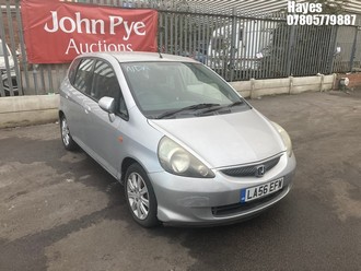 Location: Hayes - 2006 HONDA JAZZ SE 5 Door Hatchback REG: LA56EFW, Keys: No, MOT Expiry date: 17/03/2025, 1339 Petrol, 5 Speed Manual Petrol, Former Keepers: 8