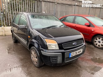 Location: Hayes - 2008 FORD FUSION STYLE CLIMATE 5 Door Hatchback REG: GF08WHC, Keys: No, MOT Expiry date: 04/04/2026, 1388 Petrol, 5 Speed Manual Petrol, Former Keepers: 7