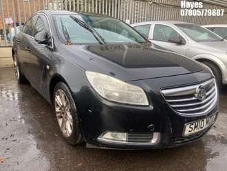Location: Hayes - 2010 VAUXHALL INSIGNIA EXCLUSIV 5 Door Hatchback REG: SM10MDU, Keys: No, MOT Expiry date: 21/05/2025, 1796 Petrol, 6 Speed Manual Petrol, Former Keepers: 8