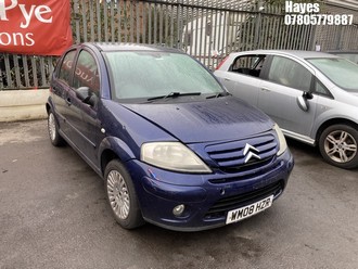 Location: Hayes - 2008 CITROEN C3 EXCLUSIVE 16V 5 Door Hatchback REG: WM08HZR, Keys: Yes, MOT Expiry date: 11/11/2025, 1360 Petrol, 5 Speed Manual Petrol, Former Keepers: 8