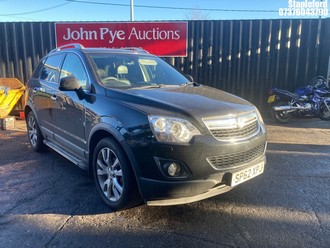 Location: Stapleford - 2012 VAUXHALL ANTARA SE NAV CDTI S/S 4X 5 Door Hatchback REG: SP62XPJ, Keys: Yes, MOT Expiry date: 20/05/2026, 2231 Diesel, 6 Speed Manual Diesel, Former Keepers: 5