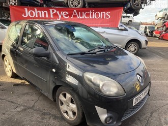 Location: Stapleford - 2007 RENAULT TWINGO DYNAMIQUE 75 3 Door Hatchback REG: DV57VFM, Keys: Yes, MOT Expiry date: 12/01/2026, 1149 Petrol, 5 Speed Manual Petrol, Former Keepers: 5