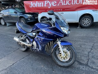 Location: Stapleford - 2003 SUZUKI GSF 600 SK3 Motorcycle REG: DK03MXT, Keys: No, MOT Expiry date: 29/03/2026, 600 Petrol,, Former Keepers: 4