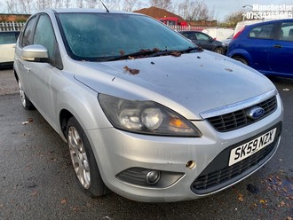 Location: Manchester - 2009 FORD FOCUS ZETEC 125 5 Door Hatchback REG: SK59NZX, 1798 Petrol, 5 Speed Manual Petrol, Former Keepers: 5, Keys: No, MOT Expiry date: 01/01/2026
