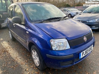 Location: Manchester - 2010 FIAT PANDA ACTIVE ECO 5 Door Hatchback REG: PJ10KVC, 1108 Petrol, 5 Speed Manual Petrol, Former Keepers: 3, Keys: No, MOT Expiry date: 23/10/2025