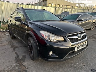 Location: BELVEDERE - 2012 SUBARU XV I SE SYMMETRICAL AWD C 5 Door Hatchback REG: AM61MMM, 1995cc Petrol, Variable Speed Auto Petrol, Former Keepers: 3, Keys: No, MOT: Expiry date14.05.2026