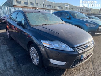 Location: BELVEDERE - 2007 FORD MONDEO GHIA 5 Door Hatchback REG: AD07KPE, 1999cc Petrol, 5 Speed Manual Petrol, Former Keepers: 7, Keys: No, MOT: Expiry date04.11.2025