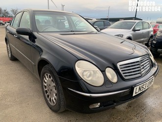Location: Belvedere - 2003 MERCEDES E200 KOMP ELEGANCE A 4 Door Saloon REG: LN53UHP, 1796cc Petrol, 5 Speed Auto Petrol, Former Keepers: 3, Keys: Yes, MOT Expiry date: 29.10.2025