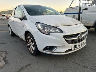 Location: Belvedere - 2015 VAUXHALL CORSA EXCITE AC ECOFLEX 3 Door Hatchback REG: DL15SUY, Keys: No, MOT Expiry date: 07/09/2024, 1398 Petrol, 5 Speed Manual Petrol, Former Keepers: 4