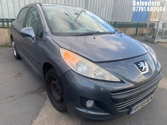 Location: Belvedere - 2010 PEUGEOT 207 S 5 Door Hatchback REG: RE59MUW, Keys: No, MOT Expiry date: 04.02.2026, 1360 Petrol, 5 Speed Manual Petrol, Former Keepers: 5