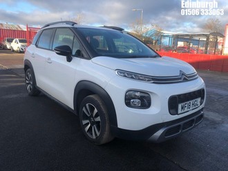Location: Edinburgh - 2018 CITROEN C3 AIRCROSS FEEL PURETECH MPV REG: MF18HGL, Keys: Yes, MOT Expiry date: 19/03/2025, 1200 Petrol, 5 Speed Manual Petrol, Former Keepers: 2