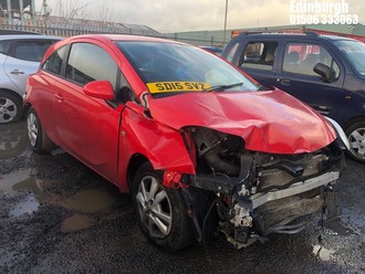 Location: Edinburgh - 2015 VAUXHALL CORSA DESIGN AUTO 3 Door Hatchback REG: SD15SVZ, Keys: No, MOT Expiry date: 29/11/2024, 1398 Petrol, 6 Speed Auto Petrol, Former Keepers: 4