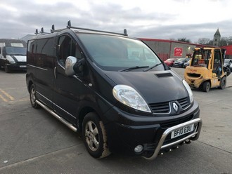Location: Edinburgh - 2010 RENAULT TRAFIC SL27 SPORT DCI 115 Panel Van REG: BF10EDU, Keys: No, MOT Expiry date: 03/10/2025, 1995 Diesel, 6 Speed Manual Diesel, Former Keepers: 11