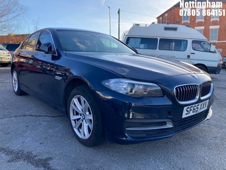 Location: Nottingham - 2015 BMW 520D SE AUTO 4 Door Saloon REG: SF65XXV, Keys: No, MOT Expiry date: 31/07/2026, 1995 Diesel, 8 Speed Auto Diesel, Former Keepers: 2
