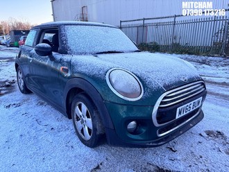 Location: Mitcham - 2015 MINI COOPER 3 Door Hatchback REG: MV65BUW, Keys: No, MOT Expiry date: 22/03/2025, 1499 Petrol, 6 Speed Manual Petrol, Former Keepers: 7