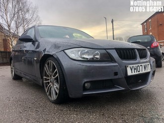 Location: Nottingham - 2007 BMW 325D M SPORT 4 Door Saloon REG: YH07MYT, Keys: No, MOT Expiry date: 21/03/2026, 2497 Diesel, 6 Speed Manual Diesel, Former Keepers: 7