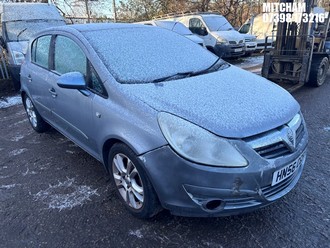 Location: Mitcham - 2006 VAUXHALL CORSA SXI A/C 5 Door Hatchback REG: HN56CCF, Keys: No, MOT Expiry date: 03/01/2026, 1229 Petrol, 5 Speed Manual Petrol, Former Keepers: 9