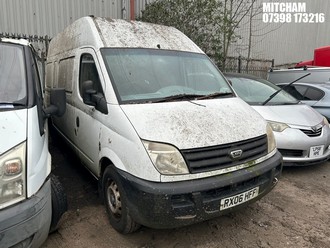 Location: Mitcham - 2006 LDV MAXUS 3.5 CDI 120 LWB Panel Van REG: RX06HFF, Keys: No, MOT Expiry date: 28/06/2024, 2500 Diesel, 5 Speed Manual Diesel, Former Keepers: 5