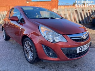 Location: Nottingham - 2012 VAUXHALL CORSA SE CDTI ECOFLEX 93 3 DOOR HATCHBACK REG: CE12CXY, 1248cc DIESEL, 6 SPEED MANUAL DIESEL, Former Keepers: 3, Keys: Yes, MOT Expiry date: 25/03/2026