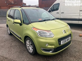 Location: Nottingham - 2011 CITROEN C3 PICASSO EXCLUSIV HDI MPV REG: CE61WVK, 1560cc DIESEL, 5 SPEED MANUAL PETROL, Former Keepers: 2, Keys: Yes, MOT Expiry date: 09/11/2026