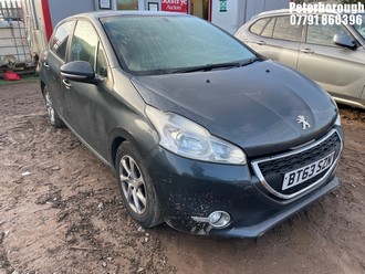 Location: Peterborough - 2013 PEUGEOT 208 ACTIVE HDI 5 Door Hatchback REG: BT63SZN, Keys: No, MOT Expiry date: 17/06/2025, 1398 Diesel, 5 Speed Manual Diesel, Former Keepers: 9
