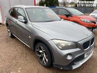 Location: Peterborough - 2010 BMW X1 SDRIVE20D SE AUTO Estate REG: YK60LHF, Keys: No, MOT Expiry date: 17/12/2025, 1995 Diesel, 6 Speed Auto Diesel, Former Keepers: 4