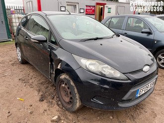 Location: Peterborough - 2009 FORD FIESTA STYLE PLUS 68 TDCI 3 Door Hatchback REG: EF09XSW, Keys: No, MOT Expiry date: 16/08/2025, 1399 Diesel, 5 Speed Manual Diesel, Former Keepers: 5