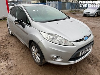 Location: Peterborough - 2009 FORD FIESTA ZETEC 96 5 Door Hatchback REG: DS09BCU, Keys: No, MOT Expiry date: 05/10/2025, 1388 Petrol, 5 Speed Manual Petrol, Former Keepers: 8