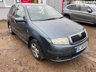 Location: Peterborough - 2006 SKODA FABIA ELEGANCE 16V 100 5 Door Hatchback REG: SL06WSN, Keys: No, MOT Expiry date: 06/12/2025, 1390 Petrol, 5 Speed Manual Petrol, Former Keepers: 5