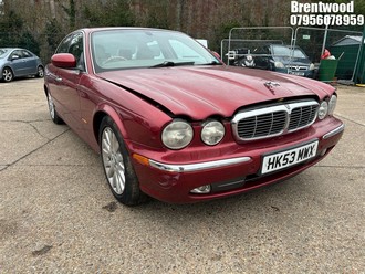 Location: Brentwood - 2003 JAGUAR XJ8 V8 SE AUTO 4 Door Saloon REG: HK53MWX, Keys: No, MOT Expiry date: 23/11/2026, 3555 Petrol, 6 Speed Auto Petrol, Former Keepers: 7
