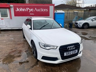 Location: Hull - 2012 AUDI A6 S LINE TDI Estate REG: SR12GXH, Keys: No, MOT Expiry date: 29/10/2025, 1968 Diesel, 6 Speed Manual Diesel, Former Keepers: 6